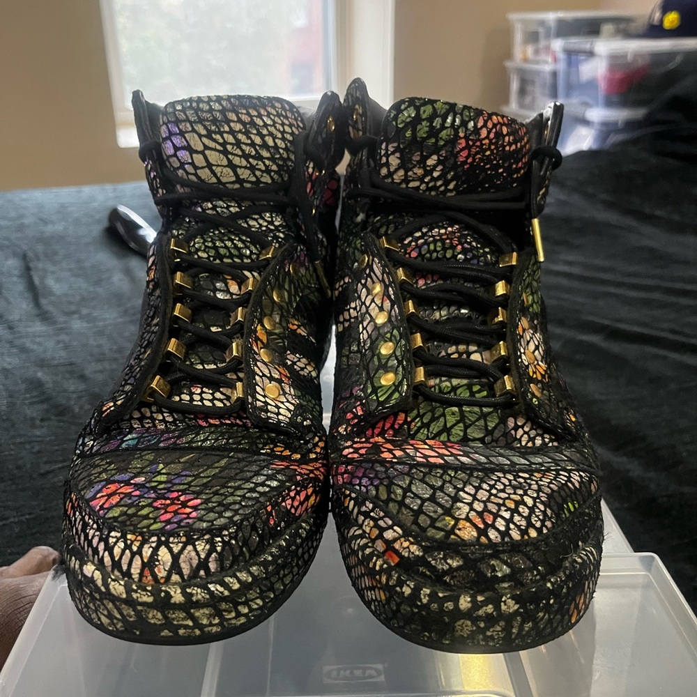 adidas Multicolor High-Top Sneakers - Picture 4 of 5
